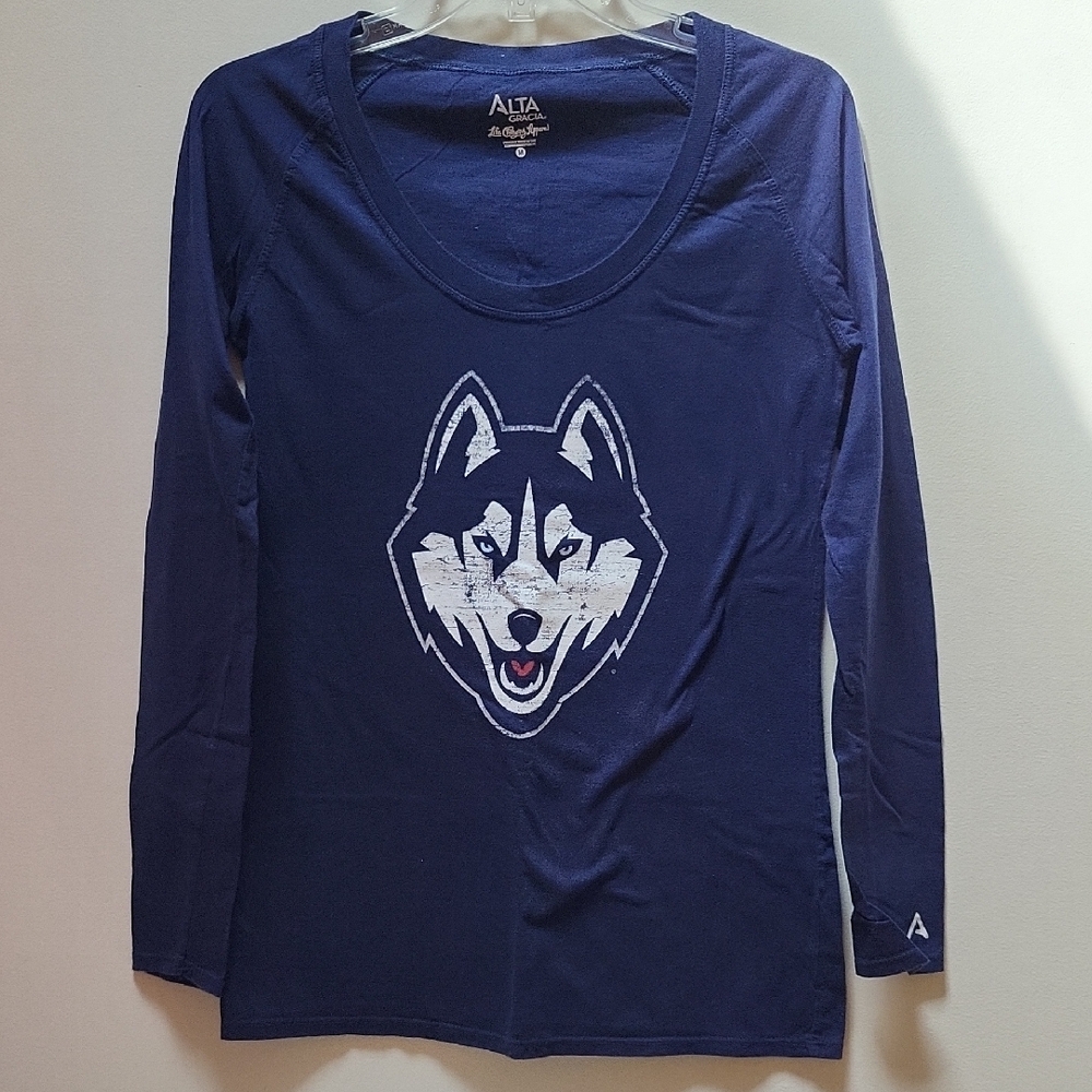 UConn Husky Long Sleeve Tee